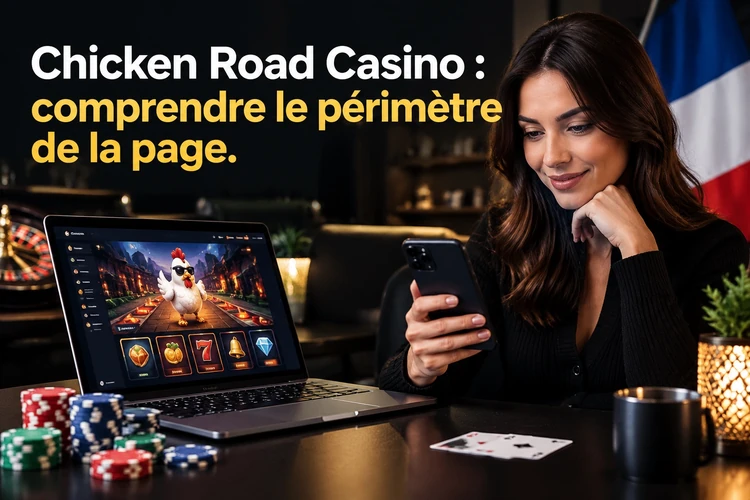 Chicken Road casino : le jeu, l’opérateur et leurs rôles